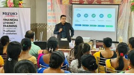 Financial literacy session for women artisans